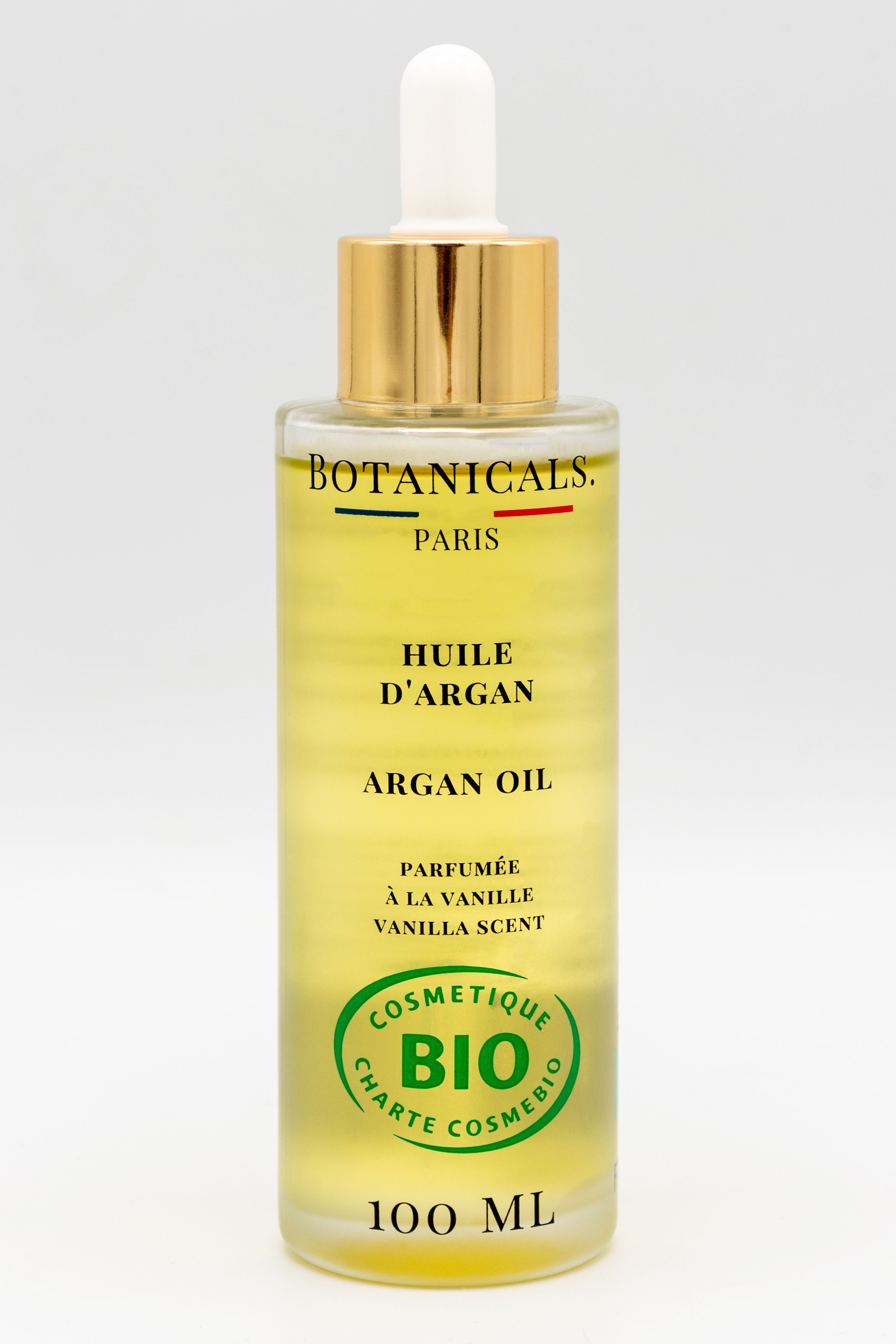 Kallpressad ekologisk Arganolja av högsta kvalitet. Botanicals ekologiska arganolja ger näring åt både hud och hår. Perfekt för din naturliga skönhetsrutin. Oljan är rik på E-vitamin och fytosteroler. 100ml