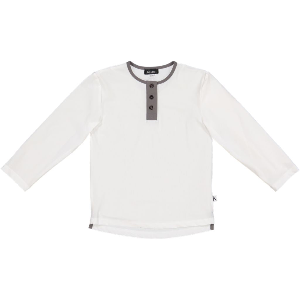 uv kläder för barn - fina stiliga uv kläder - Eleganse möter Solskydd: Den Ultimata UV-Toppen med UPF50