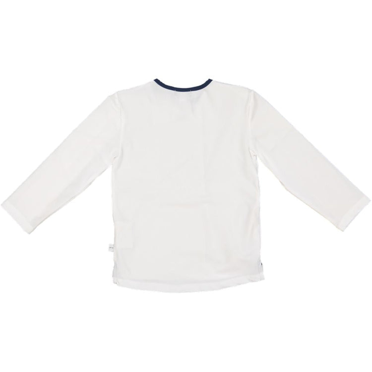 UV-kläder & badkläder - Kiwi UV Top White/Blue - bästa sortiment av UV kläder för barn på netmall.se