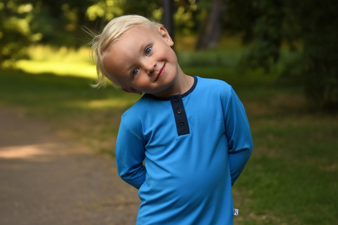 uv skydd top tröja för barn - solskyddskläder barn med uv