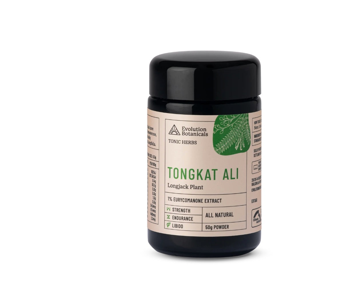 tongkat ali  - bästa kosttillskott för män