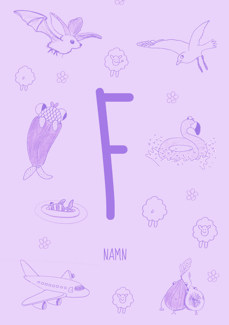 alfabetstavla barn namntavla barntavla
